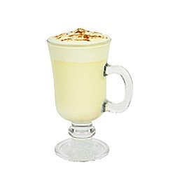Blood orange eggnog
