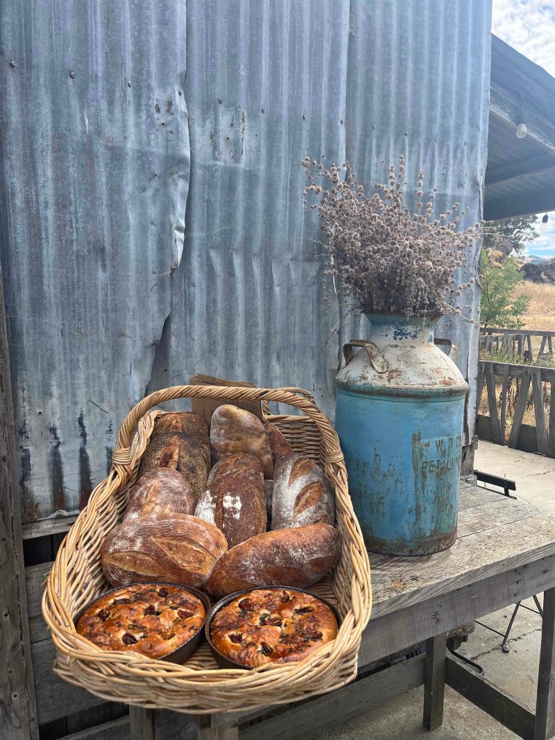 Della Fattoria Bread at the Town Hall Gathering